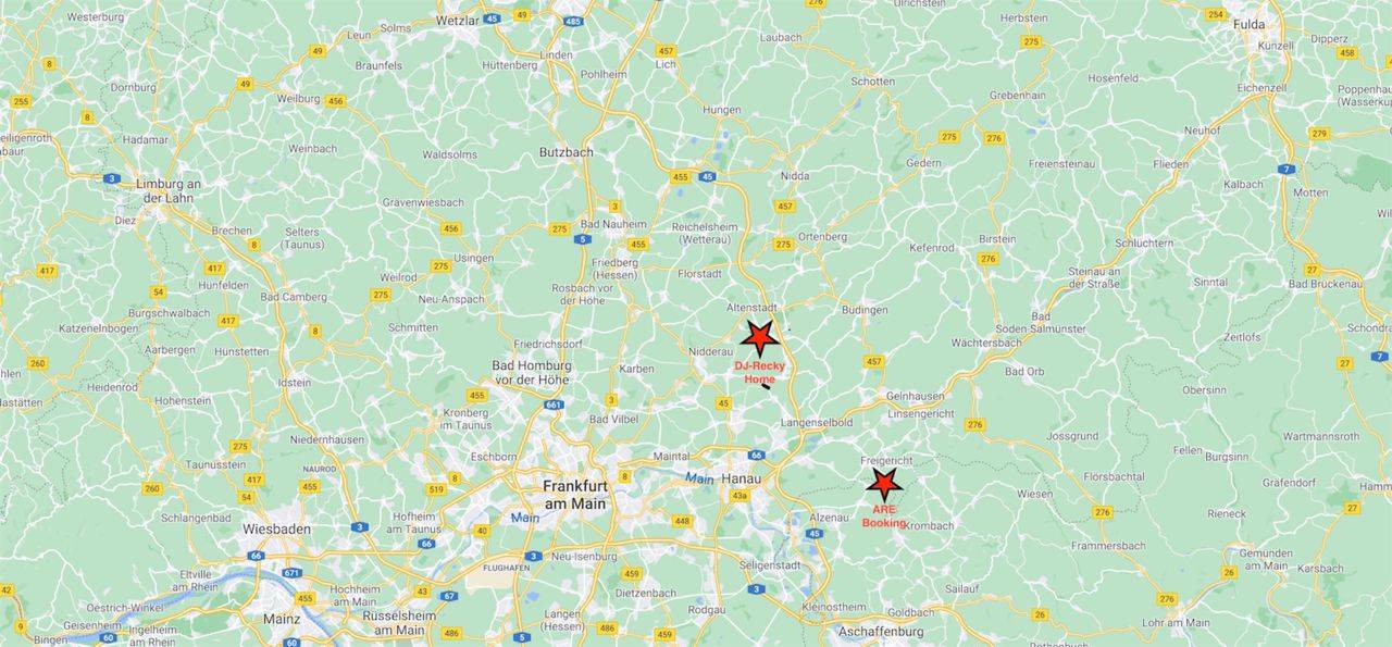 Dj-Recky Home - ARE Zentrale/Buchhaltung ARE-Location